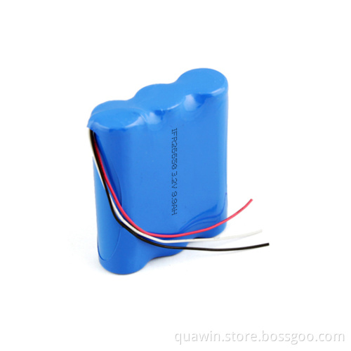 LiFePO4 26650 Rechargeable Battery Pack 3.2V 9.9ah (1S3P)